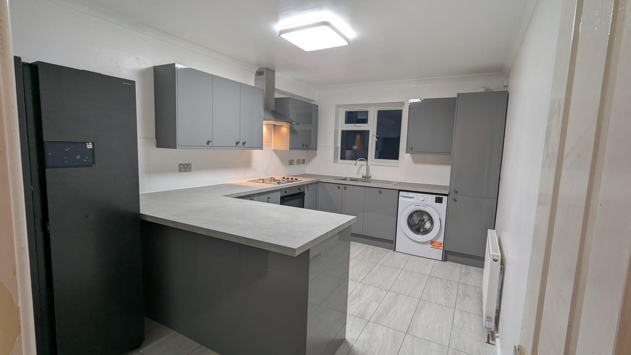 The U-Shape Kitchen Fit — Kitchens project in Cornwall